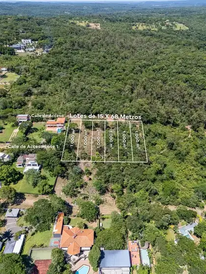 Cinco lotes de 1.000 m² cerca del Anfiteatro 5